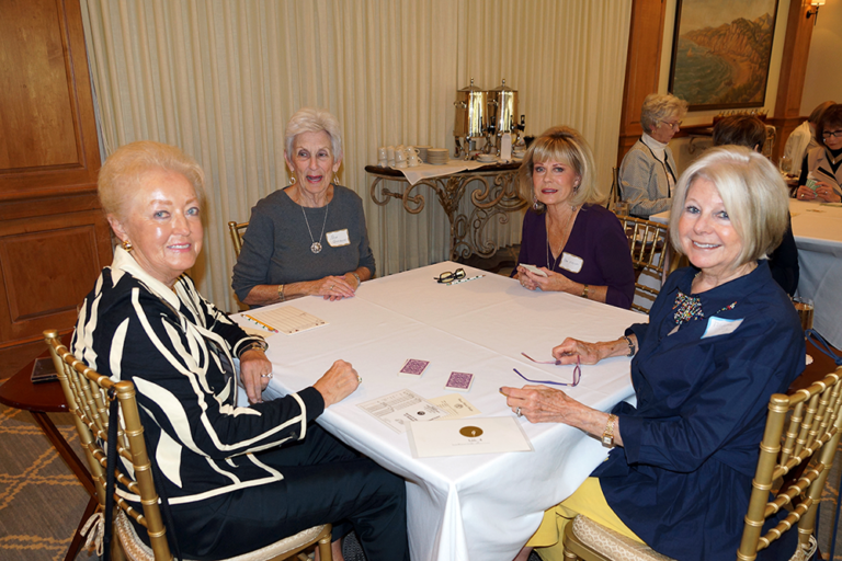 Members of the Christ Child Society of Pasadena organization have fun playing Bridge with other CCS members