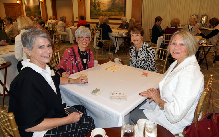 Christ Child Society of Pasadena has fun playing Bridge with other CCS members