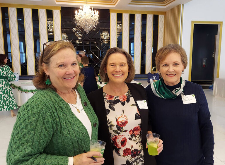 People enjoying the Christ Child Society of Pasadena annual fund raising auction and luncheon in 2024