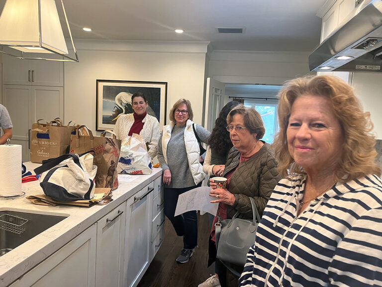 Members of the Christ Child Society volunteer to help low income families in San Gabriel Valley, CA