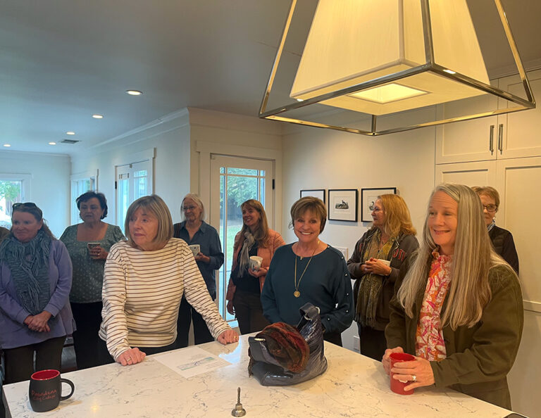 Members of the Christ Child Society volunteer to help low income families in San Gabriel Valley, CA