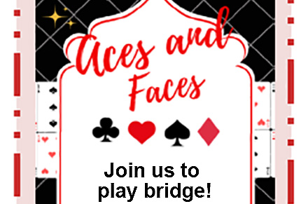 Play bridge with Christ Child Society of Pasadena at the Aces and Faces event